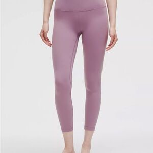 Lululemon align 25” Mauve Leggings